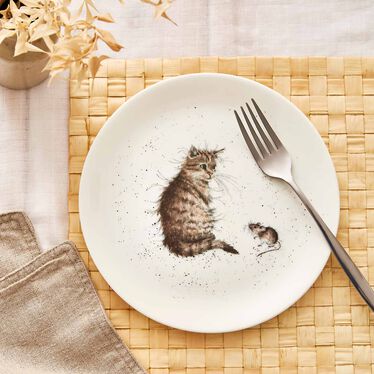Cat and A Mouse 8 Inch Plate (Cat/Mouse)